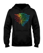 Nurse Once A Nurse Hooded Sweatshirt tile