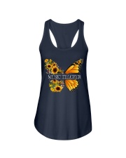 Music Teacher Teach Love Inspire Ladies Flowy Tank tile