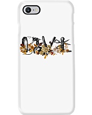 Hairdresser Vintage Flower Tools Phone Case tile