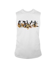 Hairdresser Vintage Flower Tools Sleeveless Tee tile