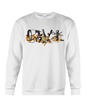 Hairdresser Vintage Flower Tools Crewneck Sweatshirt tile