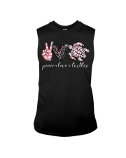 Peace Love Turtles Sleeveless Tee tile