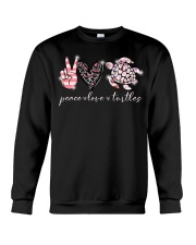 Peace Love Turtles Crewneck Sweatshirt tile