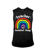 Teacher of headstart things Sleeveless Tee tile