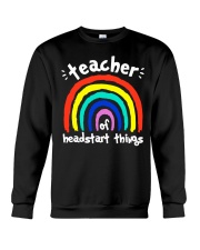 Teacher of headstart things Crewneck Sweatshirt tile