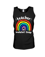 Teacher of headstart things Unisex Tank tile