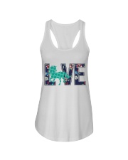 Horse Love Ladies Flowy Tank tile