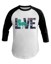 Horse Love Baseball Tee tile