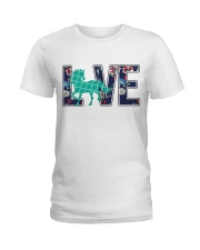 Horse Love Ladies T-Shirt tile