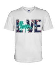 Horse Love V-Neck T-Shirt tile