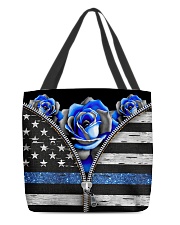 Back The Blue Roses All-over Tote front