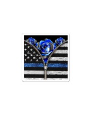 Back The Blue Roses Sticker tile