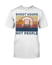 Basketball Shoot Hoops Not People Classic T-Shirt front