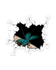 Dragonfly Crack Sticker tile