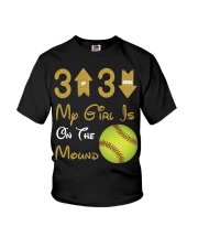Softball - 3 Up 3 Down Youth T-Shirt tile