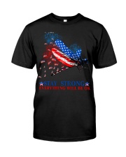 Dragonfly Independence Day Classic T-Shirt front