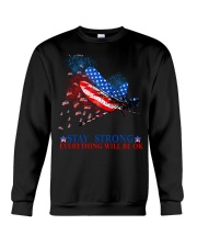 Dragonfly Independence Day Crewneck Sweatshirt tile