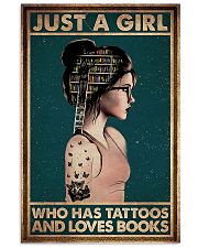 Book And Tattoos 11x17 Poster front