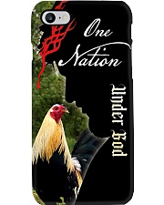 Phonecase-Grey-Under God Rooster Phone Case i-phone-8-case
