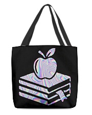Teachers Back The Blue V2 2 Sides All-Over Tote tile