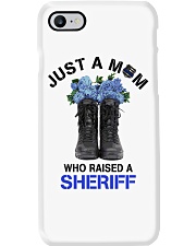 Just A Mom Who Raised Sheriff Phone Case tile