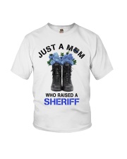 Just A Mom Who Raised Sheriff Youth T-Shirt tile