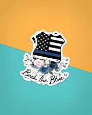 Black The Blue Sticker - 2 pack (Horizontal) aos-sticker-2-pack-horizontal-lifestyle-front-02