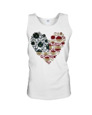 SunFL-Peace-Heart Unisex Tank tile