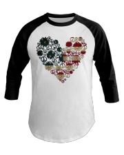 SunFL-Peace-Heart Baseball Tee tile