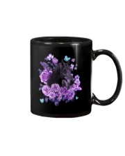 Horse Rose Butterflies Mug tile