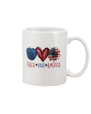 Teach Love America - Apple Heart Sunflower Mug tile