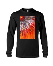Native American Orange Feather Long Sleeve Tee tile