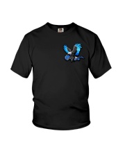 Blue Eagle And Rose 2 Sides Youth T-Shirt tile