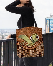 Turtle Funny All All-over Tote aos-all-over-tote-lifestyle-front-05