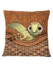 Turtle Funny All Square Pillowcase tile