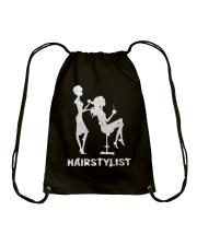 Bling Hairstylist Drawstring Bag tile