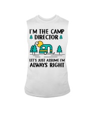 the camp director Sleeveless Tee tile