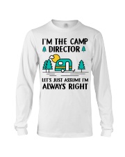 the camp director Long Sleeve Tee tile