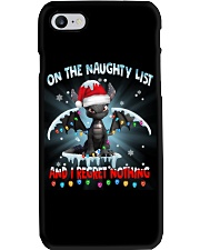 Dragon On The Naughty List Phone Case tile