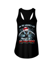 Dragon On The Naughty List Ladies Flowy Tank tile