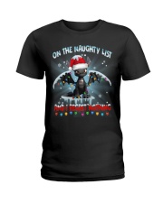 Dragon On The Naughty List Ladies T-Shirt tile