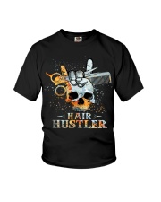 Hairdresser Hair Hustler Youth T-Shirt tile