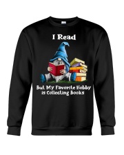 I read but my favorite Crewneck Sweatshirt tile