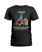 I read but my favorite Ladies T-Shirt tile