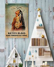 Native American Blood In Veins 11x17 Poster lifestyle-holiday-poster-2