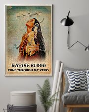 Native American Blood In Veins 11x17 Poster lifestyle-poster-1