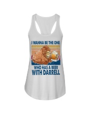 i don't drink darrell more talkative Ladies Flowy Tank tile