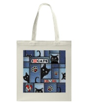 Cat Jean Tote Bag tile