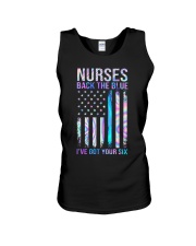 Nurses Back The Blue Unisex Tank tile