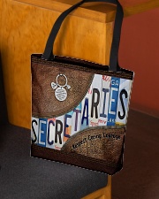 Secretaries Respect Caring Courage All-over Tote aos-all-over-tote-lifestyle-front-02